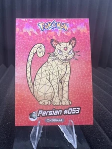 Persa #53 - Holo Hielo agrietado - Colección Cristal 2024 - Tarjeta Pokémon - Imagen 1 de 2