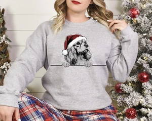 Weihnachtspullover King Charles Spaniel Weihnachtspullover Weihnachtspullover Xmas Sweatshirt - Bild 1 von 2