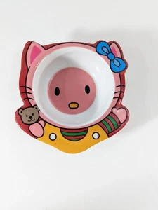 Cuenco de cereales de plástico vintage Hello Kitty de 8" de Trisa - Imagen 1 de 5