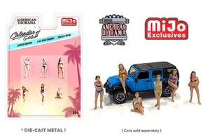 American Diorama E7 CALENDAR GIRLS II Figures Limited Edition - Picture 1 of 2