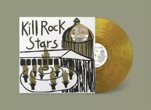 KILL ROCK STARS "30" LP GOLD METALLIC COLOR VINYL (500 PRESSED) OUT OF PRINT - Picture 1 of 1