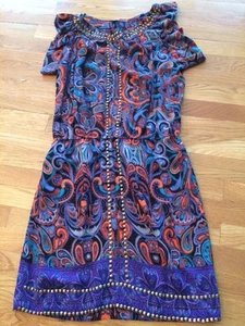 Angie Paisley 👗 Size Medium - Picture 1 of 6
