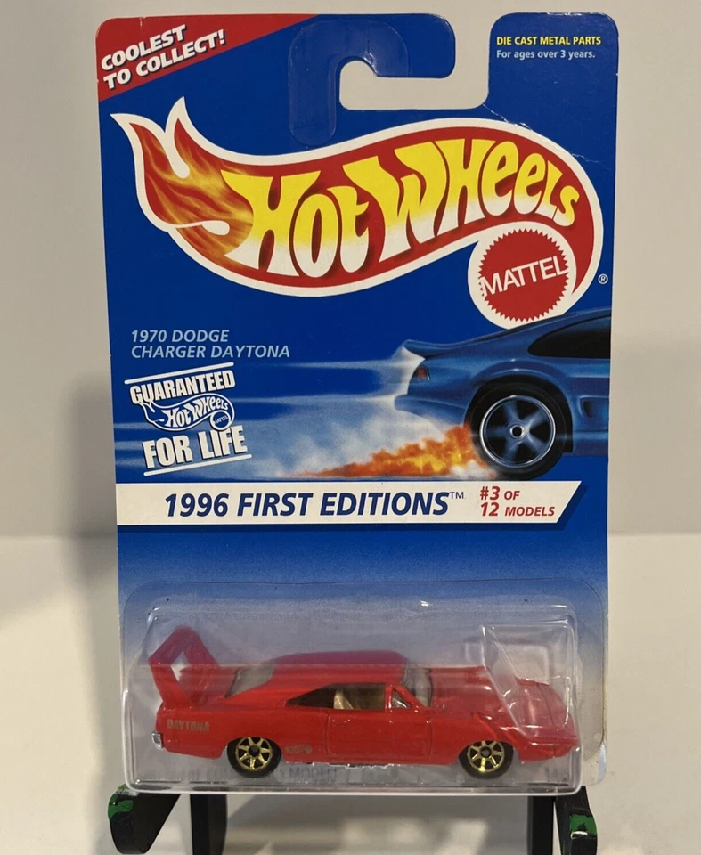 Hot Wheels 1996 First Editions 1970 Dodge Charger Daytona #3 de 12 Novo - Imagem 1 de 4