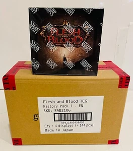 PACK HISTORIA CARNE Y SANGRE 1 ESTUCHE SELLADO DE FÁBRICA (4 CAJAS DE REFUERZO) INGLÉS - Imagen 1 de 7