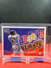 2003 Topps Bazooka Blast Bat Relic #IR Ivan Rodriguez Texas Rangers MLB