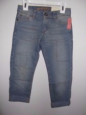 ARIZONA JEAN CO - JUNIORS - DENIM CROP - SIZE 8 REG   (HM-BX-132-11x2)