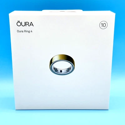 Oura Ring 4 - Smart Ring (Gen 4) - Gold - Size 10 - New and Sealed - Image 1 of 4