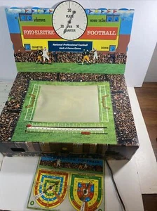 1970 Foto-Electric Football National Football Hall of Fame Game -Complete! - Picture 1 of 9