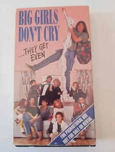 Big Girls Don't Cry They Get Even (VHS) BRAND NEW SCREENER - Picture 1 of 13