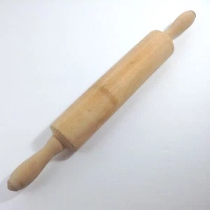 Rodillo de madera vintage primitivo de granja rodillo de 9,5 pulgadas RP5 - Imagen 1 de 7