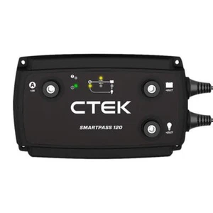 Interruptor aislante de administración de energía cargador de batería CTEK SmartPass 120 - 12 V 40-185 - Imagen 1 de 3