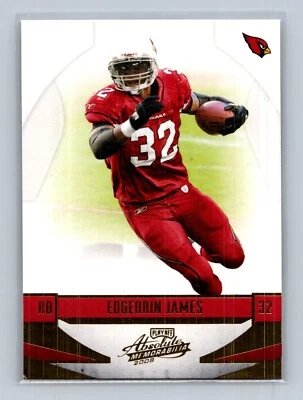 2008 Absolute Memorabilia #2 Edgerrin James Arizona Cardinals Football Card - Image 1 of 2