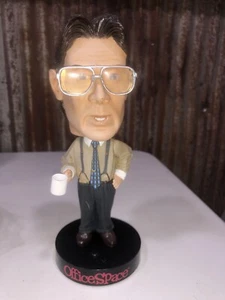 Bill Lumbergh Office Space Bobblehead Diamond Select Toys 2007 Intech Scarso  - Foto 1 di 8