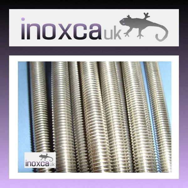 M5 BORCHIE ACCIAIO INOX A2 304 SS BARRA ASTA FILETTATA DIN 975 & 976 PASSO 0,8mm - Immagine 1 di 1