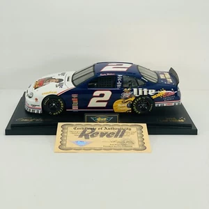 Rusty Wallace Elvis 1:18 NASCAR 1998 Miller Light Taurus Diecast 1 of 1002 - Picture 1 of 11