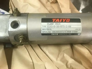 TAIYO, CL03D500751-00 PNEUMATIC CLAMP UNIT CL03-D-50-075-1-00 - Picture 1 of 2