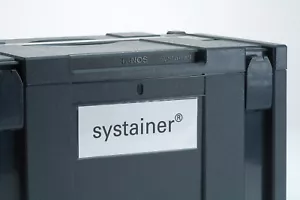 Beschriftungs Set TANOS FESTOOL BERNER Systainer Classic SYS 1 2 3 4 5 DF MAXI - Bild 1 von 1