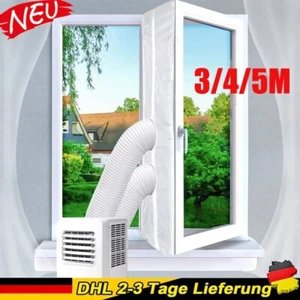 3/4/5M Fensterabdichtung für mobile Klimageräte und Ablufttrockner Zubehö DE - Bild 1 von 16