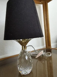 Pineapple Crystal Black Shade Lamps - Picture 1 of 5