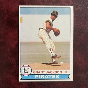 1979 Topps Set GRANT JACKSON #117 PIRATES - NM/MINT+ *HIGH GRADE* VENDING - Bild 1 von 1