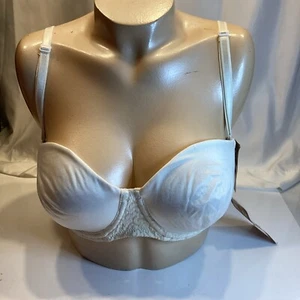 mystique sears vintage white vintage bra new with tags 36c - Picture 1 of 11