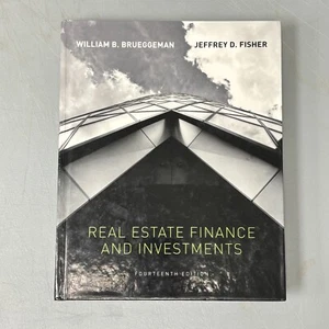 REAL ESTATE FINANCE & INVESTMENTS FOURTEENTH EDITION By William Brueggeman NEW!! - Imagen 1 de 4