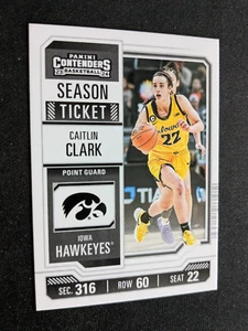 2024 Panini Catlin Clark # CC2 College Contenders (NM) - Picture 1 of 3
