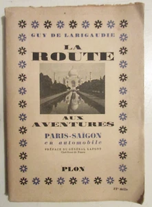 VOYAGE ADVENTURE PARIS SAIGON en AUTOMOBILE de LARIGAUDIE 1947 SCOUT JOUBERT - Picture 1 of 5