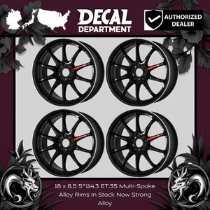 4PCS 18 x 8.5 5x114.3 ET:35 CB:73.1 Replacement Wheels Rims Free Shipping USA  - Bild 1 von 1