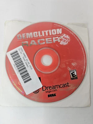 Demolition Racer: No Exit (Sega Dreamcast, 2000) Disc Only - Image 1 of 2