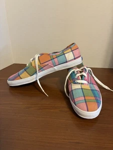 Keds Damen-Sneaker 8,5 M Regenbogen kariert pastellfarben kariert - Bild 1 von 10