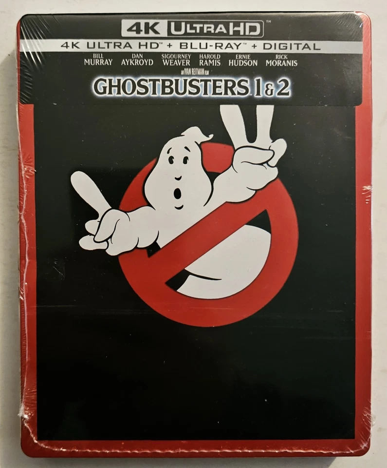 Ghostbusters I and II Steelbox Edition (Blu-ray, 2019)