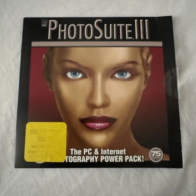 MGI Photosuite 3 III Platinum PcWin7 8 10 XP Brand New From Best Buy Vintage - Image 1 of 2
