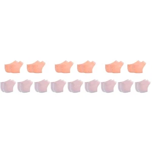 Set of 3 Silicone Heel Cover Silica Protective Sleeve Pedicure Crack - Picture 1 of 12