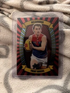 2025 AFL SELECT FOOTY STARS HOBBY LUMINOUS CARNIVAL TRENT RIVERS MELBOURNE JN#24 - Picture 1 of 2