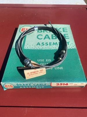 "Cable de freno trasero Mercury Comet Fairlane 1966-68 EIS 2514 913/4"" cable 201/2"" conducto" Foto 1 de 4