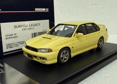Hi Story HS499YE Subaru Legacy RS 1997 Liberty resin 1:43 scale model car - Image 1 of 4