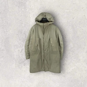 vintage Parka Army jacket Cold Weather Fishtail war Olive Raymon Military 50s - Picture 1 of 7