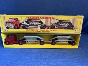 Matchbox M4-B GMC & Fruehauf Hopper Train 1964 In Original E Type Box - Picture 1 of 8