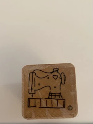 Резиновый штамп CTMH Seeing Machine смонтированный по дереву RS69 - Изображение 1 из 4