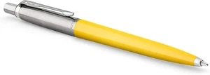 Parker Stift Jotter gelb schwarz Gel Tinte mittlere Spitze Geschenkverpackung Edelstahl - Bild 1 von 7