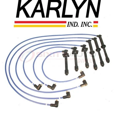 Karlyn Spark Plug Wire Set for 2001-2007 Dodge Caravan 3.3L V6 - Ignition oi - Image 1 of 4