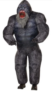 Spirit Halloween Godzilla vs. Kong Erwachsene aufblasbares Godzilla Kostüm - Bild 1 von 2