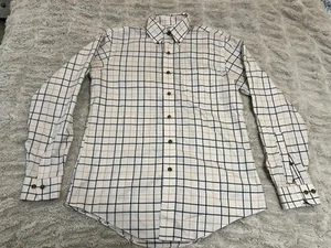 Brooks Brothers The Original Polo Shirt Mens Medium Stripes Regular Fit No Iron - Picture 1 of 5