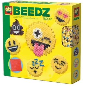 SES Creative 06231 Beedz Emoticons Iron On Bead, Mixed - Picture 1 of 8