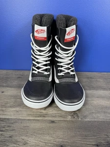 Vans MTE Estándar Impermeable Invierno Botas de Nieve Para Hombre Talla 10 Negro Blanco - Imagen 1 de 6