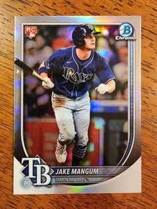 2025 Bowman Chrome JAKE MAGNUM Red Rookie Redemption #50 Tampa Bay Rays - Bild 1 von 2