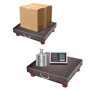 Plattformwaage bis 300 kg für Lager, Industriell Paketwaage HDWR wagPRO-W300 - Bild 1 von 4