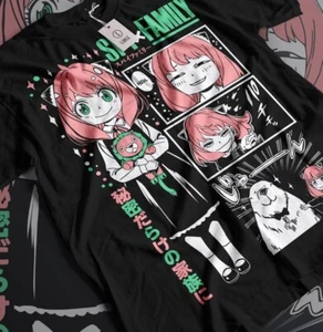 Loid Yor Anya Bon Forger SPY x FAMILY Unisex T-Shirt Manga Anime All Size - Picture 1 of 11