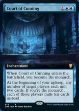 Court of Cunning x1 1x FOIL Extended Art Commander Legends NM MTG